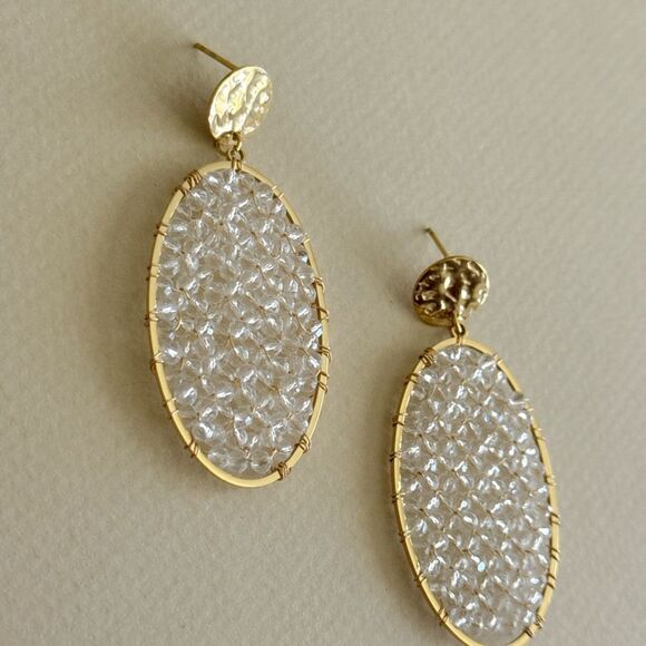 Crystal earrings N1530 - Picture 2 of 4